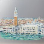 Alu | Venedig Acryl auf Aluminium 50x60 cm 2019 